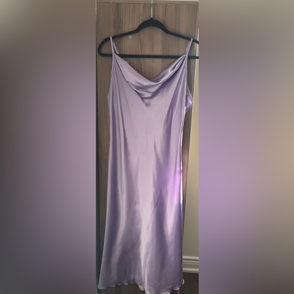 Marshalls Lavender Midi Dress